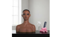 Mannequin Head Sturdy Hairpiece Display Bust Ear Openings Holes