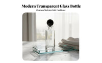 30ml Perfume Spray Bottle Portable Empty Perfume Dispenser Clear Glass Spray Bottle Leak-Resistant 1oz Travel Dispenser