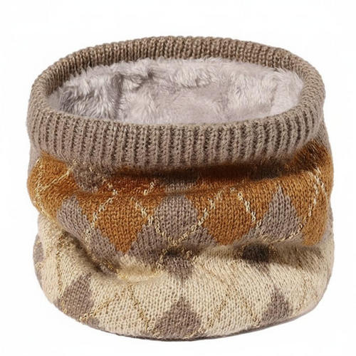 Unisex Winter Neck Warmer, Soft Knit Scarf for Casual