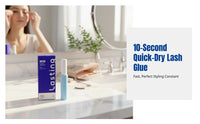 Eyelash Glue, Gentle Low-Irritation Waterproof Fast-Drying Styling Tool Set