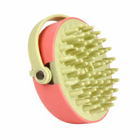 Shampoo Dispensing Brush Foam Making Pet Care Wet and Dry Use for Cats, Dogs