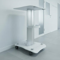 Aluminum Beauty Trolley Stable Base Beauty Trolley Multi-Functional