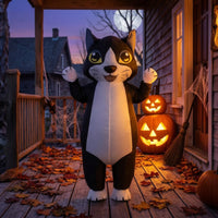 Inflatable Cat Suit Full Body Apparel Quick Inflating for Halloween, Parades