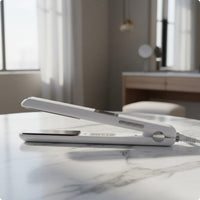Electric Hair Straightener 90 X 26 Mm Plates Flat Iron Built-in Display