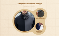 Winter Neck Warmer Men's Fleece Scarf Windproof Cycling