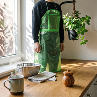 Mesh Mowing Apron Splash Proof Grass Apron Easy to Wear for Women, Men