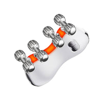 Face Massager with Rollers Vibrating Microcurrent Facial Device Ergonomic