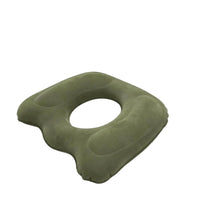 Seat Cushion with Center Opening Flocked Inflatable Seat Cushion PVC
