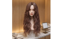 Voluminous Curls Layered Wavy Hairpiece No Bangs Long Wavy Hairpiece Natural Looking Hairpiece Tousled Ends