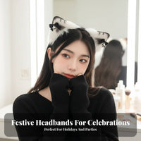 soft creature audio accessory Hairband with tinkling chimes soft audio accessorys headwaudio accessoryband Cute Appaudio accessoryance