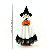 Porch Goose Costume with Pumpkin Bag Halloween Witch Costume with Pumpkin Bag