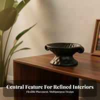 Trinket Dish Decorative Two-handledEar Tray Smooth