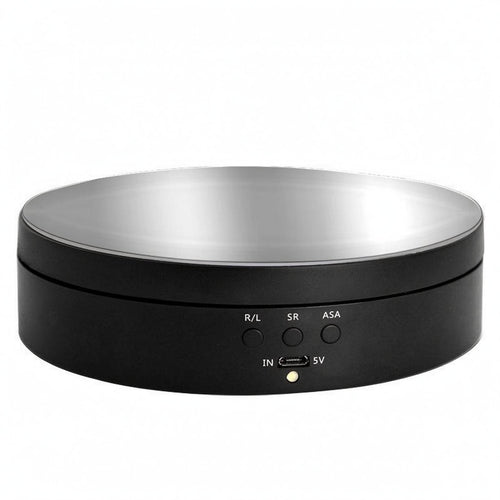 Electric Display Turntable Metal Top Showcase Item Smooth Surface
