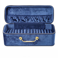 Bracelet Storage Case Zipper Closure Travel Jewelry Case Lined Interior
