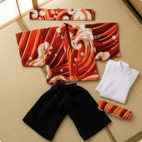 Japanese Doll Clothes Set Elegant Doll Kimono Set Cute
