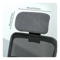 Office Chair Headrest Cover Stain Resistant Gaming Chair Headrest Cover
