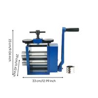 Jewelry Rolling Mill Multi Function Metal Sheet Roller Even Pressing