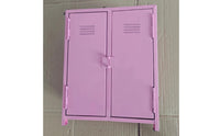 Desktop Storage Cabinet Compact Tabletop Organizer Space-Saving for Office Desk