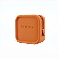 Square Makeup Bag Easy to Clean Cube Makeup Pouch Lightweight
