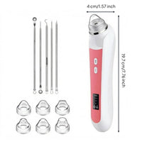 Camera Blackhead Remover Stainless Steel Electric Pore Vacuum Deep Cleansing