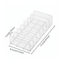Clear Acrylic Lash Organizer Space Saving Clear Lash Tray Easy to Clean