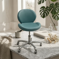 Upholstered Swivel Chair Cushioned Swivel Desk Chair Modern Seating