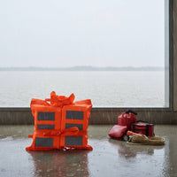 Life Jacket Wide Application Work Life Vest High Visibility for Kayaking, Adults