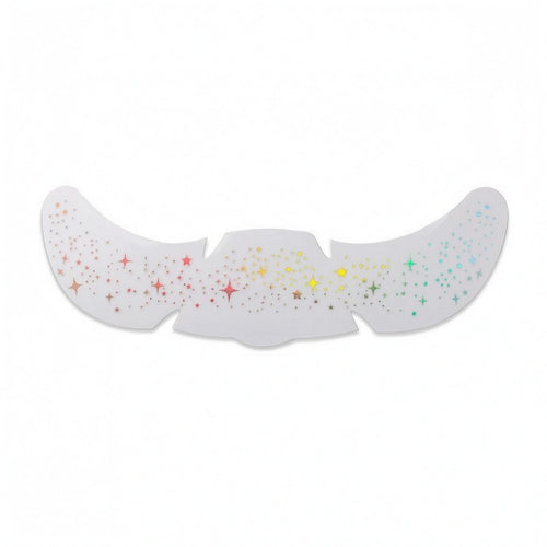Face Tattoo Sticker Sheet White Backing Beauty Accessory Decorative Makeup