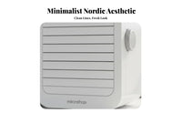 Low Noise Operation USB Water Cooling Fan Humidifies Mini Desk Air Cooler 3 Wind Speeds for Office Workers, Students, Dorm Room, Bedroom