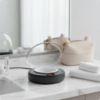 Electric Depilatory Heater Compact Portable Depilatory Heater Flip-up Lid