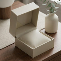 Single Watch Box Premium Look Square Watch Case Lightweight for Brand Packaging