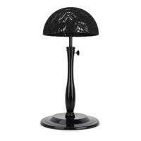 Adjustable Height Wig Display Stand Lace Head Wig Holder Strong Round Base Stable Display Stand Suitable for Everyday Organization Styling Station