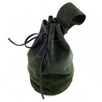 Suede Pouch Bag Plain Storage Accessory Lightweight