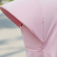 Ice Silk Sun Protection Cap Ponytail Opening Sun Protection Hood Mask for Hiking