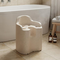 Expanded Polypropylene Shower Chair Waterproof Ergonomic Shower Seat Lightweight