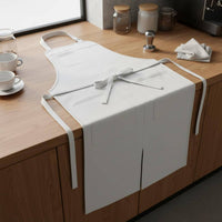Split-Leg Apron Full Coverage Split Leg Apron Multi-Purpose for Cafe, Chefs