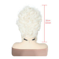 Synthetic Hairpiece Voluminous Lace-Cap Hairpiece Adjustable Fit