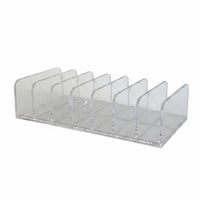 Vanity Organizer Tray Space Saving Narrow Slot Makeup Rack Multifunctional Counter Shelf for Dresser