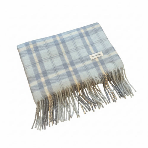 Plaid Scarf, Faux Cashmere, New for 2025, Warm Autumn Winter, Korean Style, Student, Couple, Versatile Neck Wrap