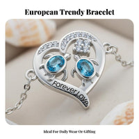 Bracelet Mother's Day Gift Ocean Theme Pendant Bracelet Eternal Love
