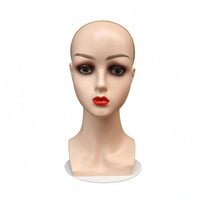Mannequin Head Display Form Smooth Surface Hairpiece Display Head Easy to Use