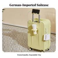 20 Inch Carry-on Suitcase Telescoping Handle 20 Inch Carry-on Luggage for Adults