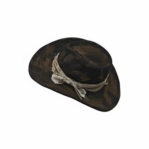 Witch Hat, Distressed Large Fedora, Cosplay Accessory