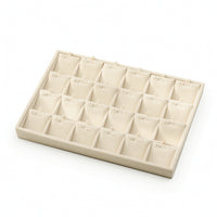 Velvet Jewelry Tray Guarding Jewelry Organizer Multi-Use for Countertop