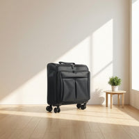 Rolling Makeup Case Hard-Sided Luggage Portable for Weekend Trips, Beauty Lovers