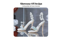 1/4 Scale Doll Shoes Anti-Yellowing Resin 1/4 Scale Doll heel Elegant Design BJD High Heel Sandals