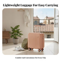 18 Inch Trolley Case Lightweight 20 Inch Luggage Scratch Resistant
