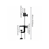 Training Head Stand Metal Hair Mannequin Holder Stable Base for Salon, Stylists