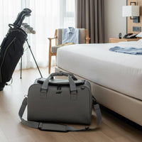 Golf Clothes Bag Custom Insignia Printable Golf Trip Bag Detachable Divider Duffel for Men and Women, Weekend Trips