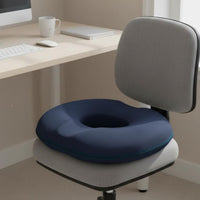 Coccyx Pad All-Day Comfort Tailbone Pressure Relief Pad Ergonomic Donut Pillow Non-Slip Base Ergonomic Office Chair Pad